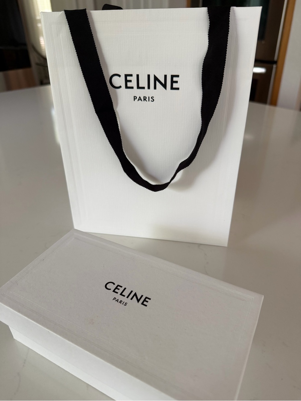 Celine Women’s Oval Tortoise Shell Sunglasses - Dark Brown Lenses - Picture 7 of 11
